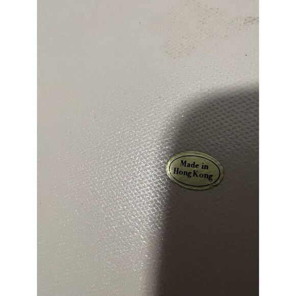 Sultan’s Linens Christmas Vintage Santa Face Vinyl Place Mats Set Of 4 Hong Kong - Picture 6 of 6